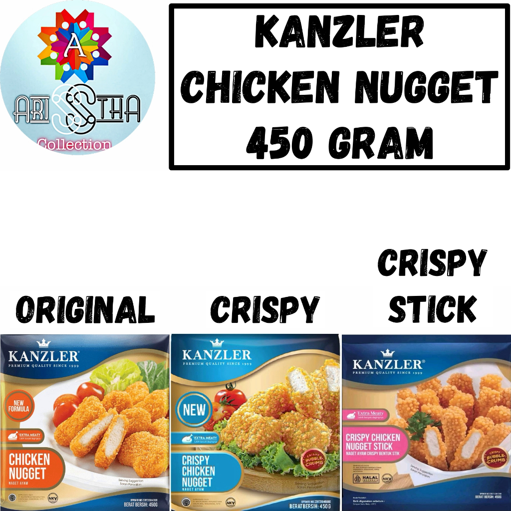 

Kanzler Chicken Nugget 500 Gram Biasa Crispy
