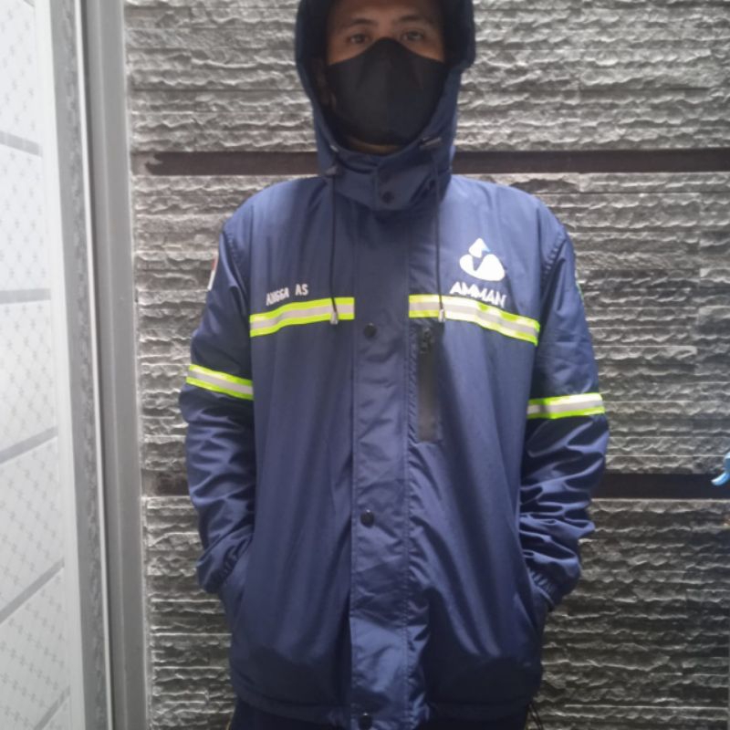 jaket safety k3 amman mineral/JAKETTAMBANG/JAKETK3