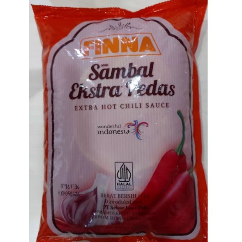 

FINNA SAMBAL EXTRA PEDAS / EXTRA HOT CHILI SAUCE