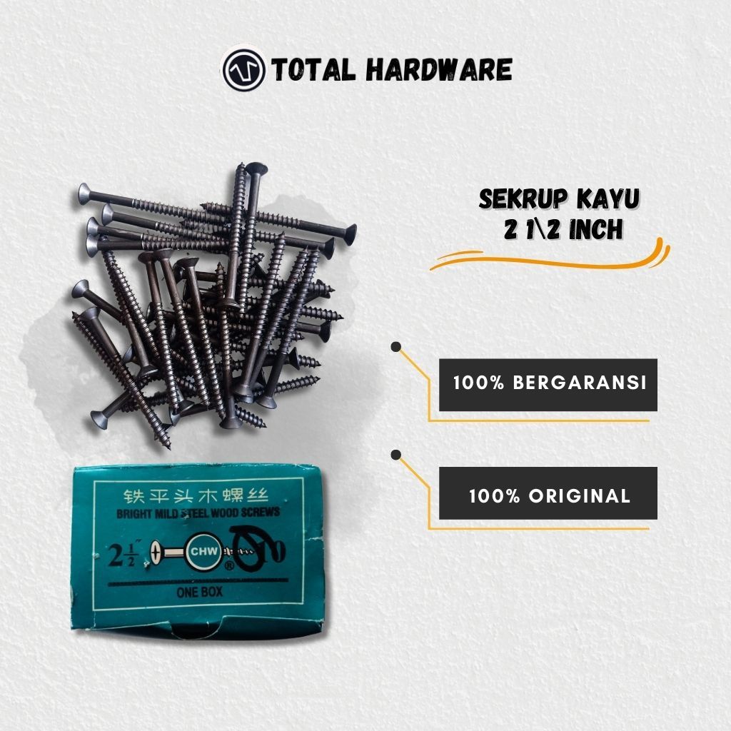 Skrup kayu CHW Kuat Bergaransi