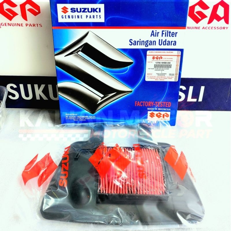 Filter Saringan Udara Suzuki Shogun FD FL Smash Axelo Arashi Original