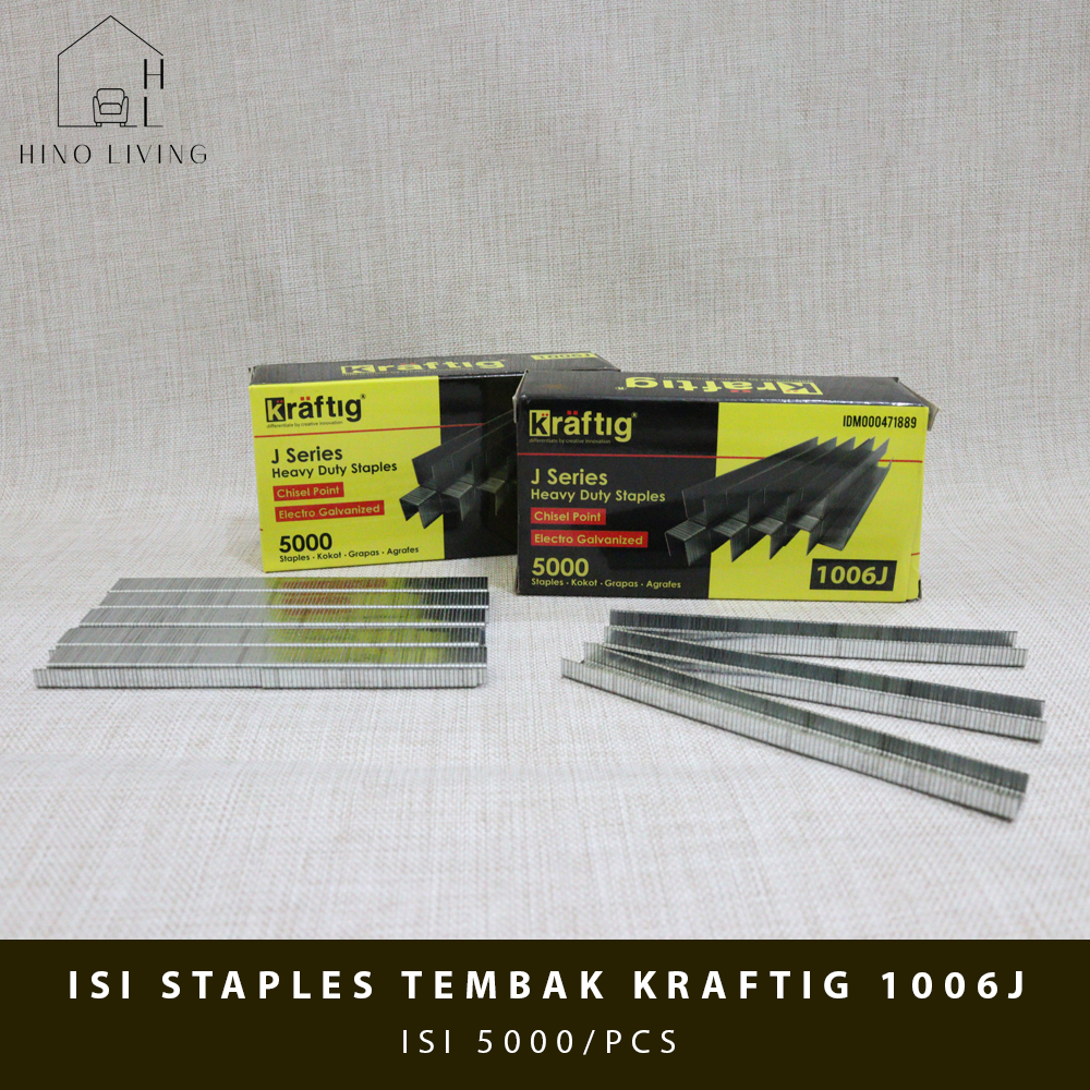 

ISI STAPLES TEMBAK KRAFTIG 1006 J