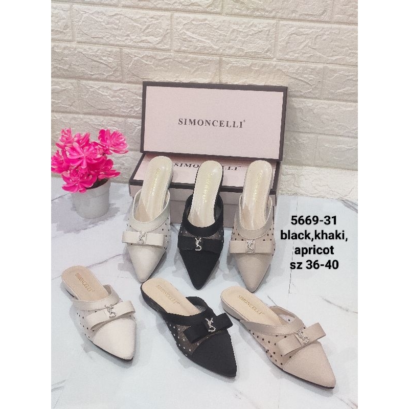 Simoncelli sandal sepatu mules 5669-31