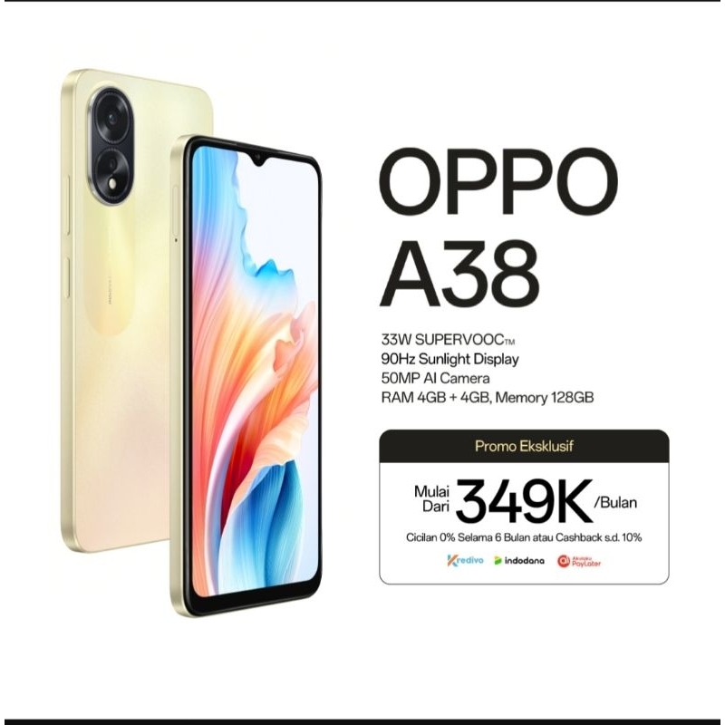 OPPO A38 Ram 6+6/128