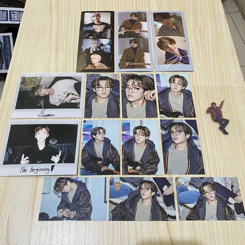 [BACA DESKRIPSI] DAY6 JAE EAJ PHOTOCARD POLAROID PHOTO STRIP - THE PRESENT / MOONRISE / SUNRISE