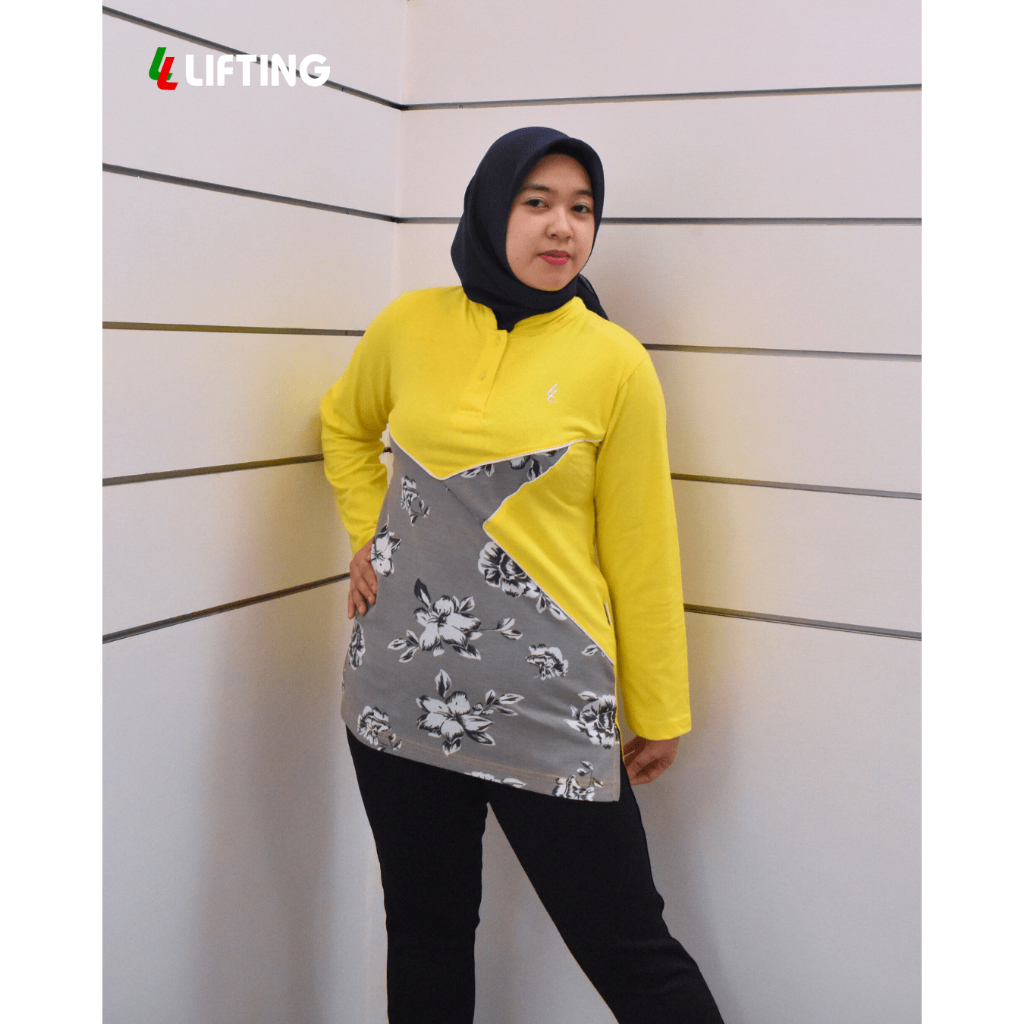 TUNIC LIFTING / baju tunik olahraga wanita RLKLPSM-15