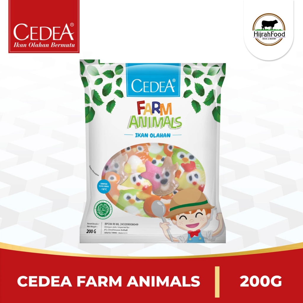

CEDEA Farm Animals Olahan Ikan Pilihan Higienis Halal 200gr