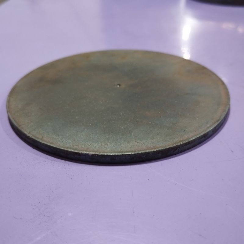 Plat besi potongan 8mm x diameter 100mm