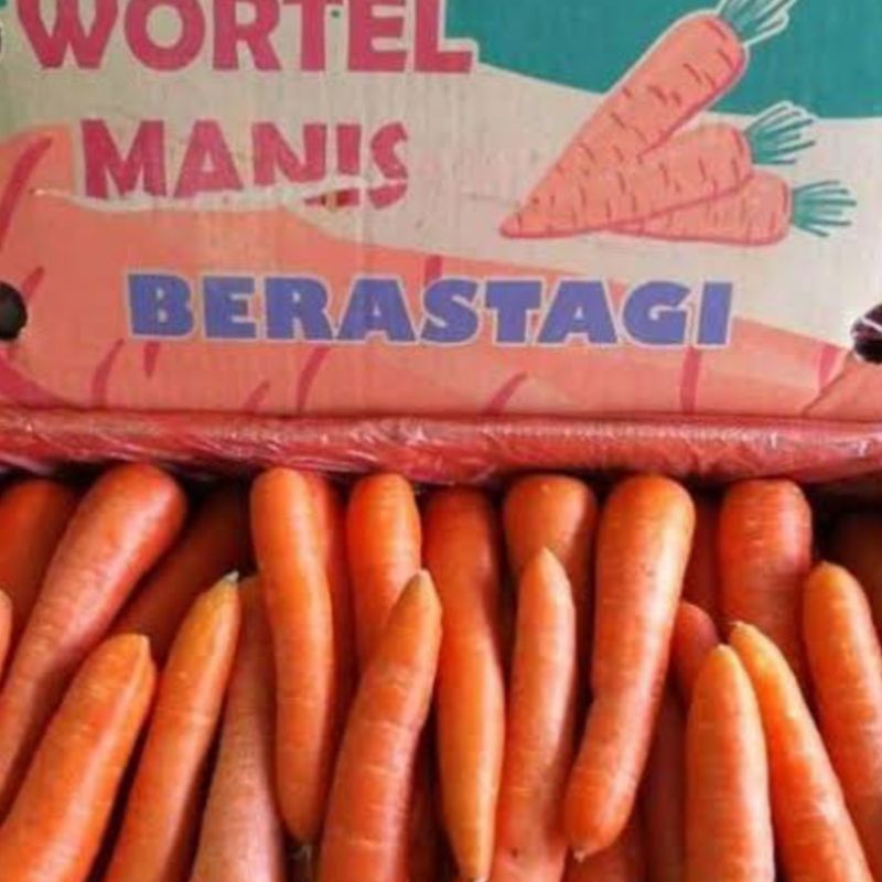 

Wortel Brastagi Berastagi super 500gr