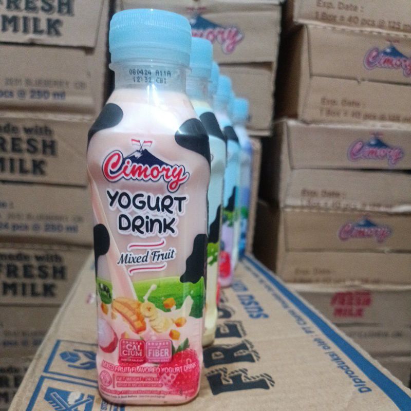 

cimory yogurt drink mixed fruit 240ml bisa ekspedisi