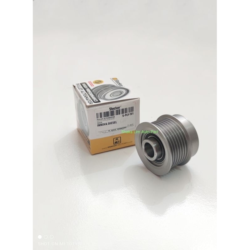 Pulley Pully Poli Alternator Dinamo Ampere Toyota Alphard Camry Harrier Stecker