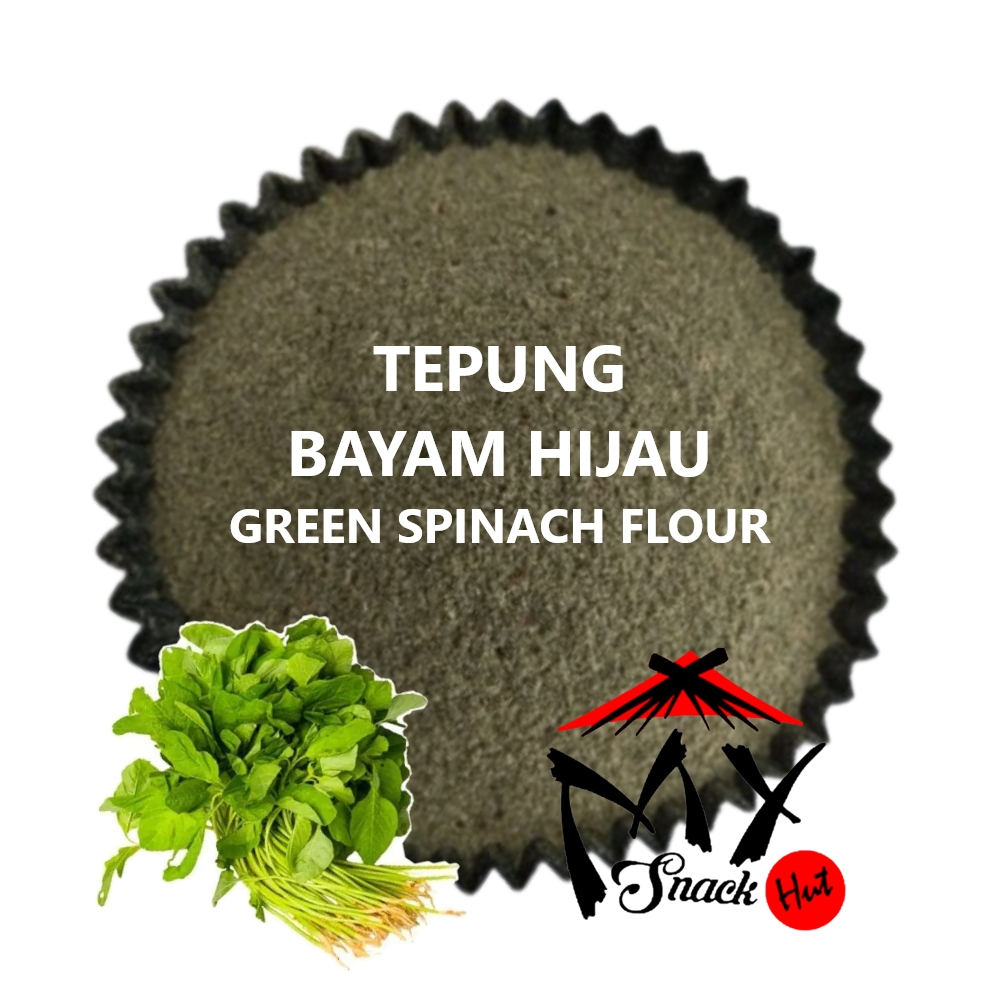 

TEPUNG BAYAM HIJAU 10GR - BUBUK EKSTRAK BAYEM IJO MURNI PURE GREEN SPINACH EXTRACT FLOUR POWDER