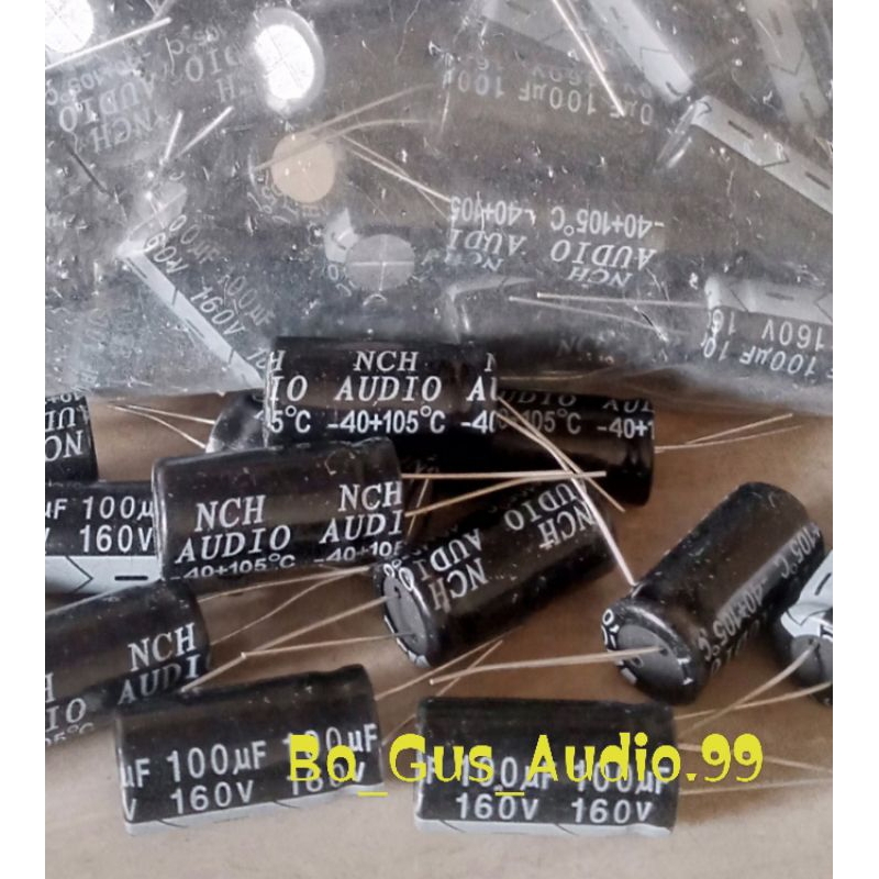 Elco 100uf-160v NCH Audio