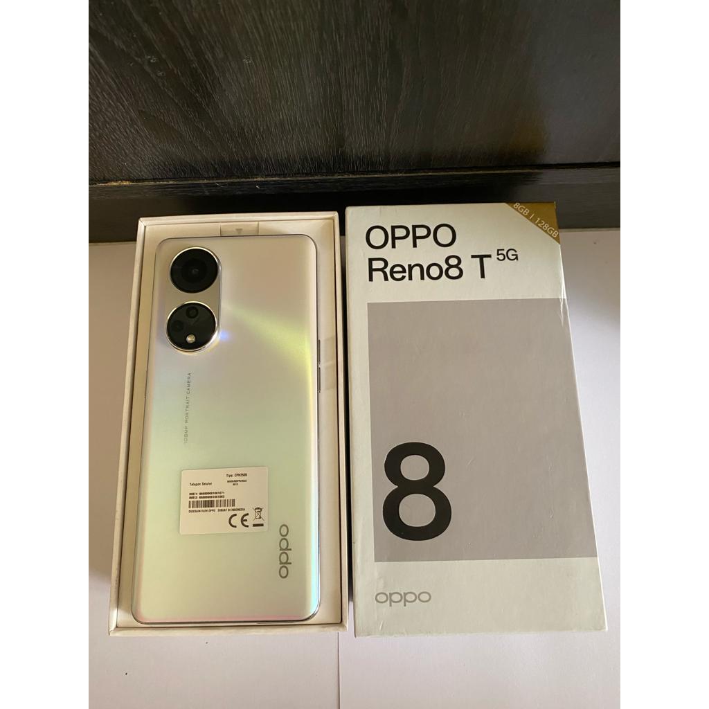 OPPO RENO 8T 5G 8/256 GB SECOND FULLSET GARANSI