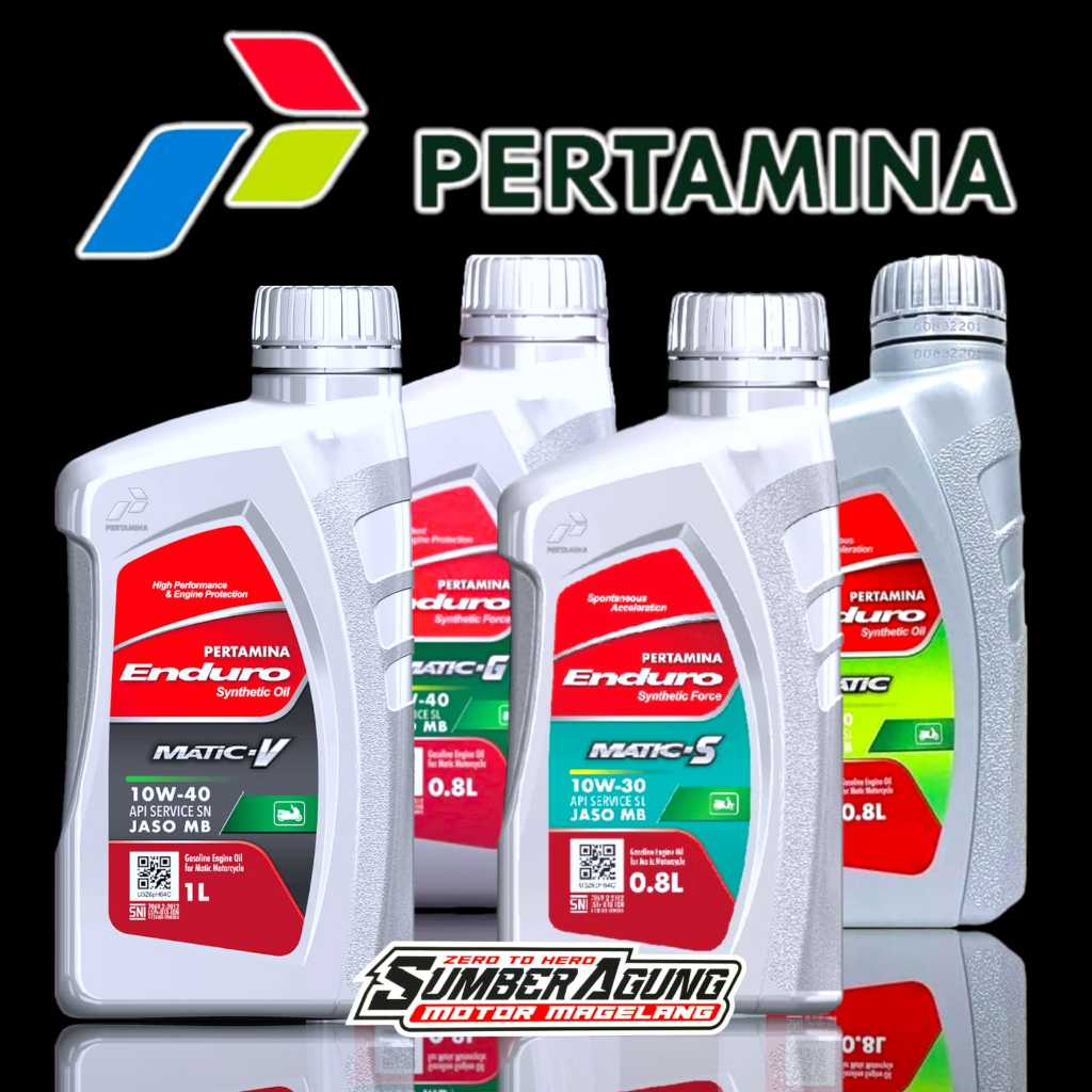 OLI ENDURO MATIC-G MATIC-S MATIC-V PERTAMINA JAMIN ORIGINAL