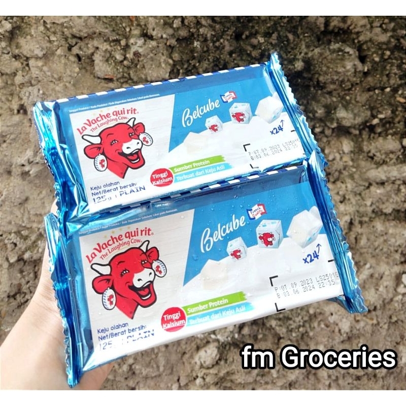 Belcube Keju Plain MPASI halal