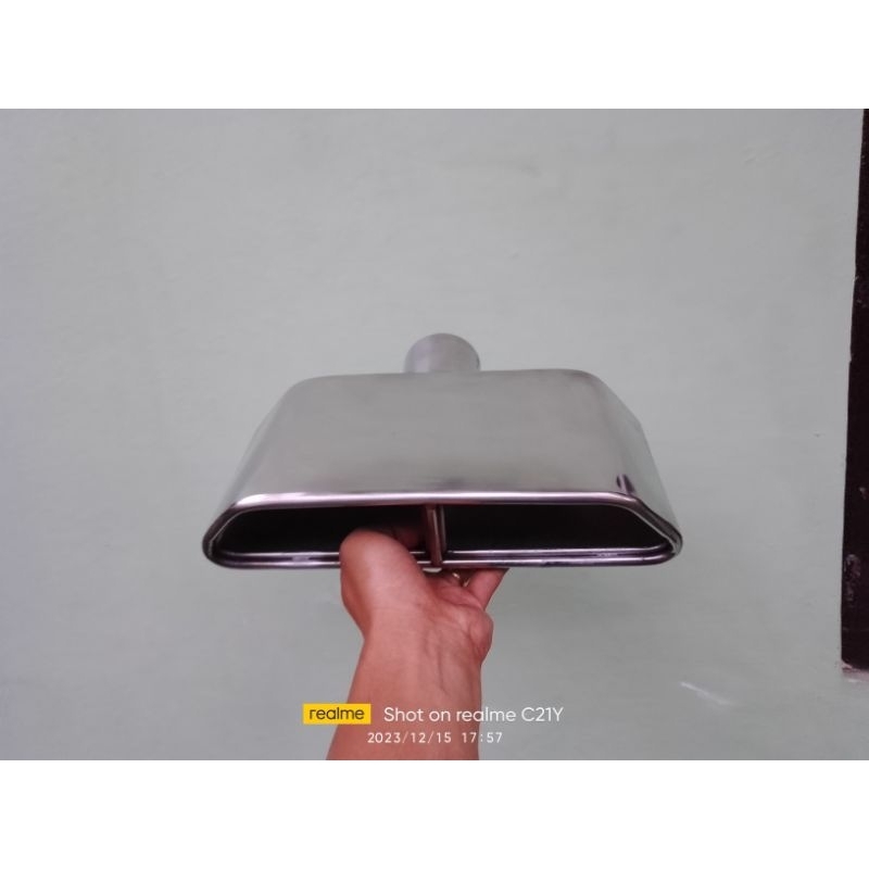 Knalpot mobil elf trapesium suos Ras exhaust