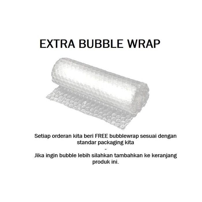 

TAMBAHAN BUBBLE WARP-DISARANKAN UNTUK ORDER DIATAS 3 Pcs