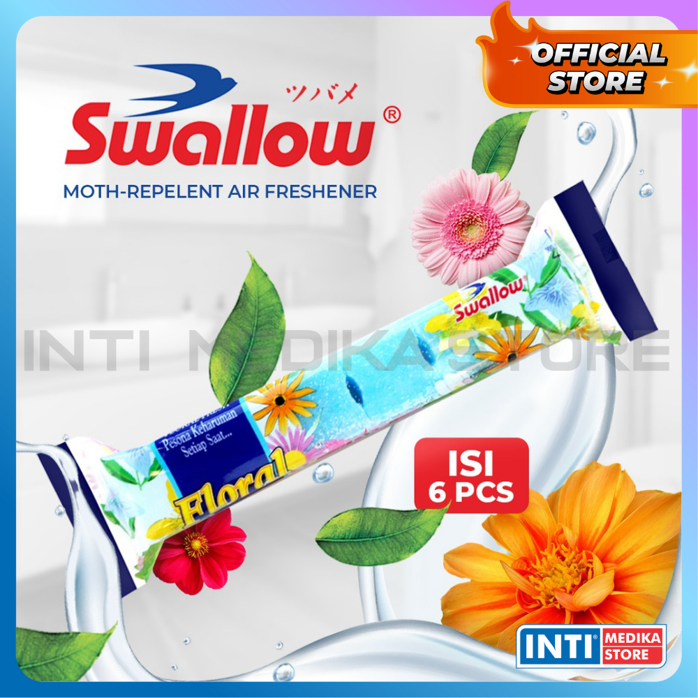 SWALLOW - Kamper Toilet Wangi 200g | Kapur Barus Kamar Mandi Anti Bau