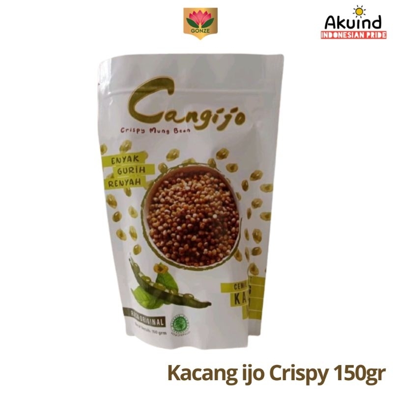 

Kacang Ijo Crispy Cemilan Renyah 150gr Cangijo Mung Bean