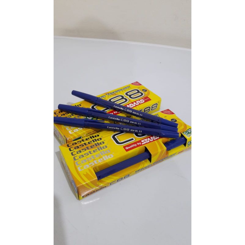 

PULPEN STANDARD CASTELLO BIRU / PEN STANDARD MURAH/ PEN STANDARD LUSINAN