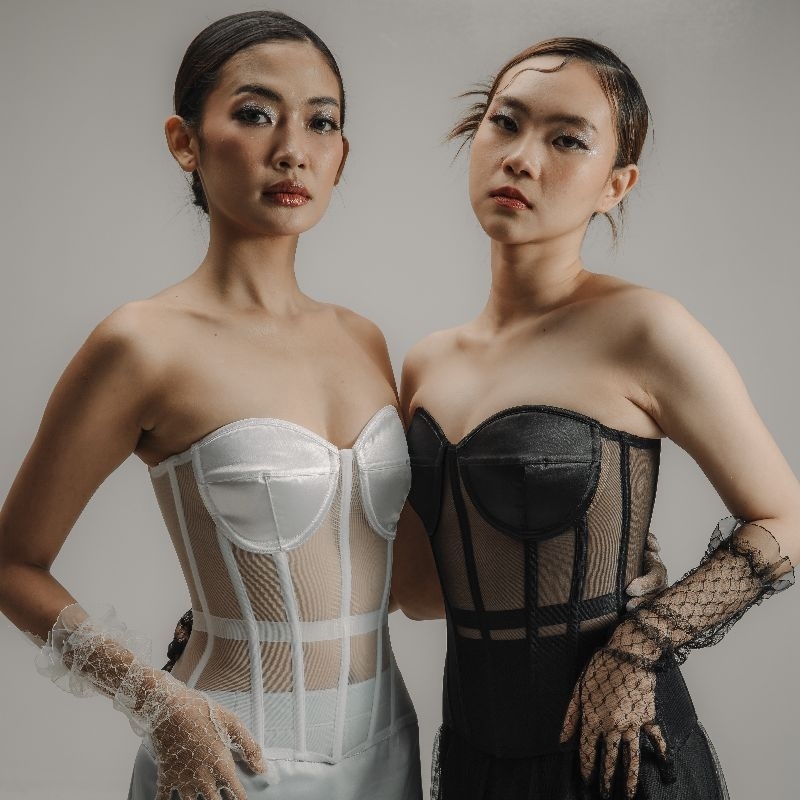 Kaia Vintage Bustier Corset Top Premium Enchanté Corset