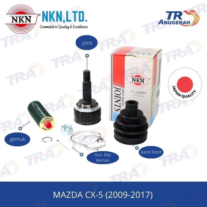CV Joint As roda luar NKN Mazda CX5