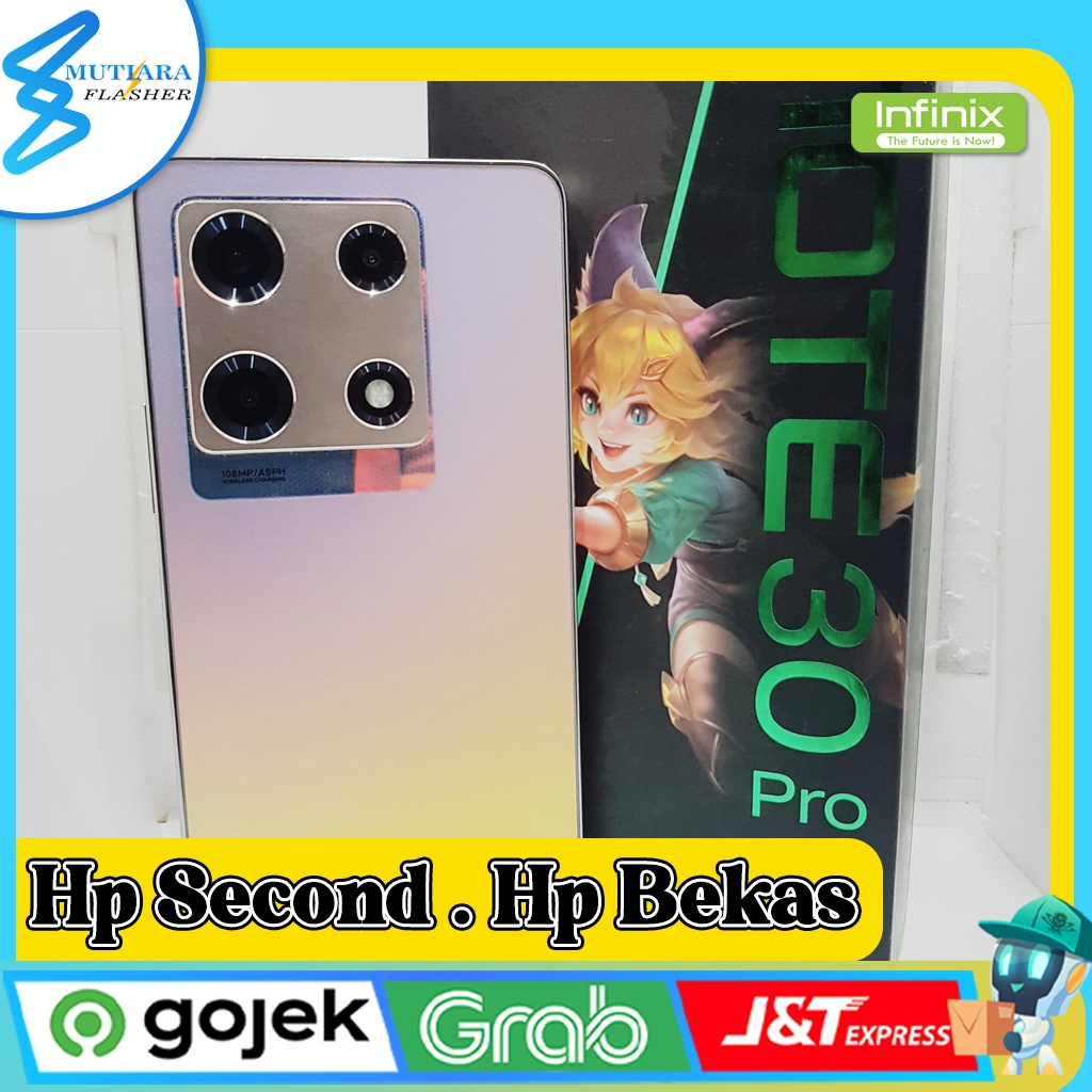 Infinix Note 30 Pro Ram 8 Rom 256GB Second Original