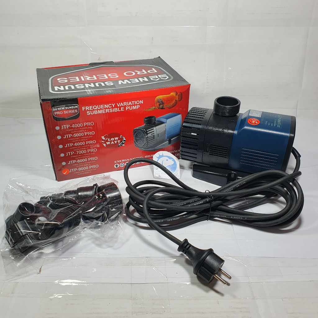 SUNSUN JTP 9000 POMPA AIR PUMP KOLAM AQUARIUM IKAN MESIN