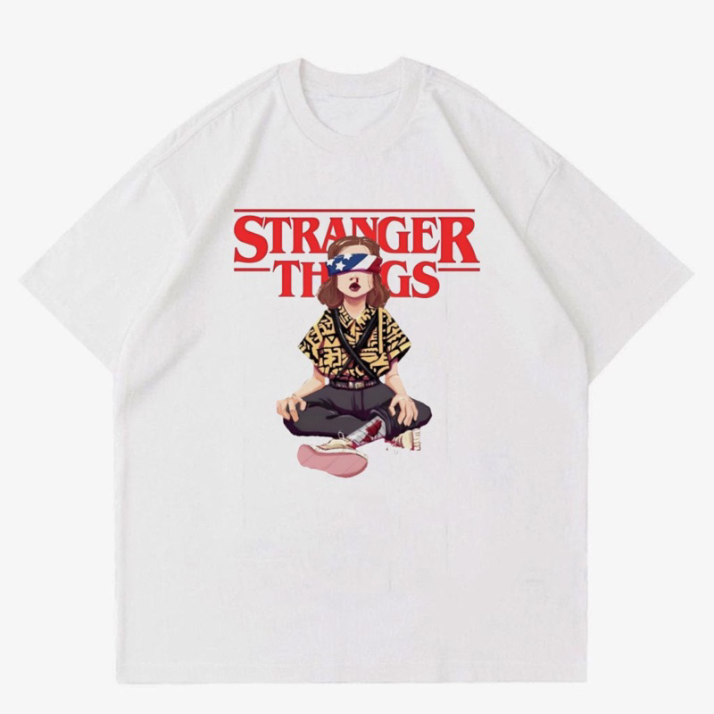 KAOS STRANGER THINGS VINTAGE | T-SHIRT BAJU GAMBAR STRANGER THINGS | KAOS STRANGER THINGS