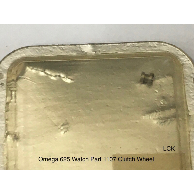 Omega 625 Watch Part 1107 Clutch Wheel / Omega 625 Part 1107 untuk Mesin Jam Tangan bagian Roda As /