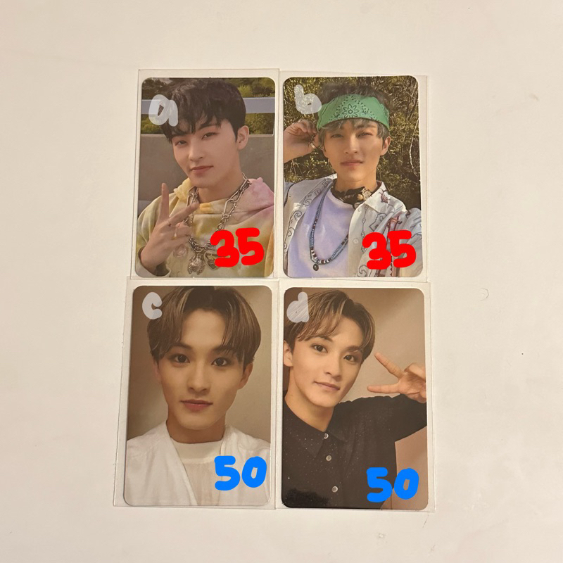 PHOTOCARD PC MARK NCT SUPERM hello future jopping
