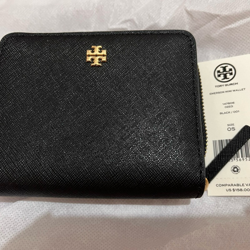 Tory Burch Emerson Mini Wallet - Authentic