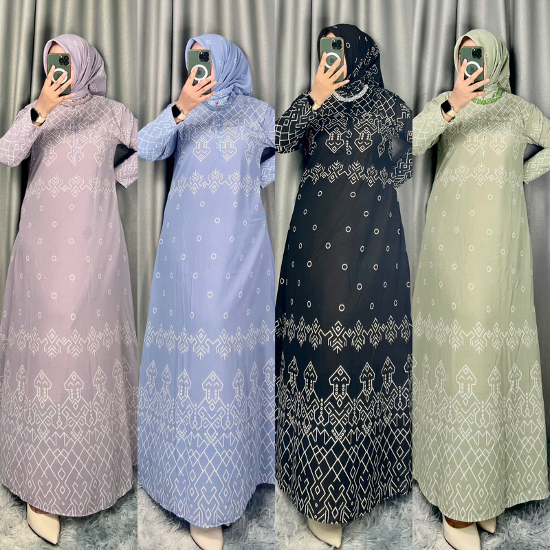 AGNIA DRESS SET HIJAB CERUTY