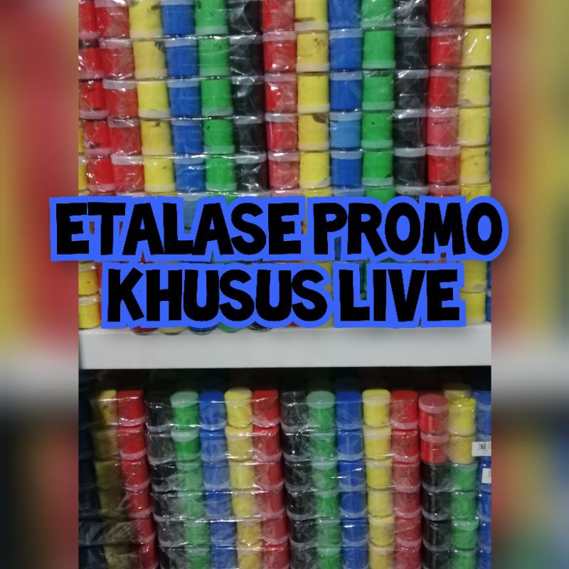 

etalase khusus live promo