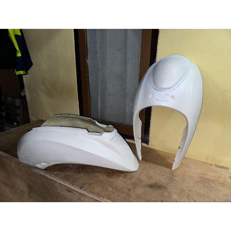 Body buta scoopy karbu Depan dan belakang, body buta scoopy, body balap scoopy