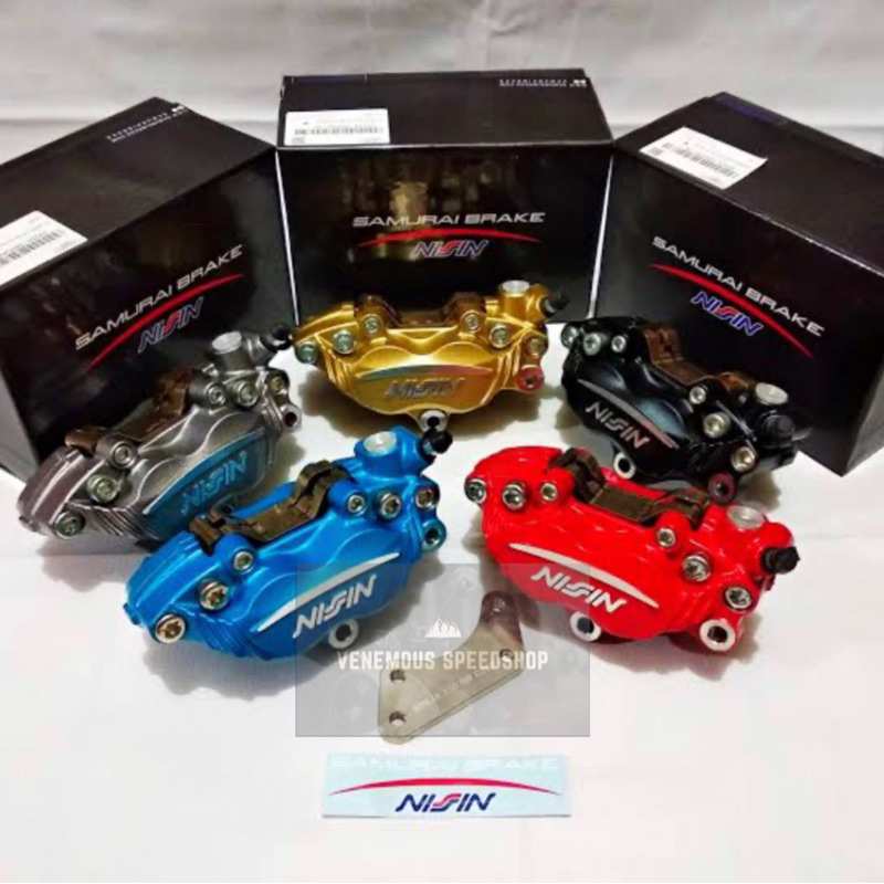 Kaliper Nissin Samurai 4 Piston Honda Pcx 150 160 Adv 150 160