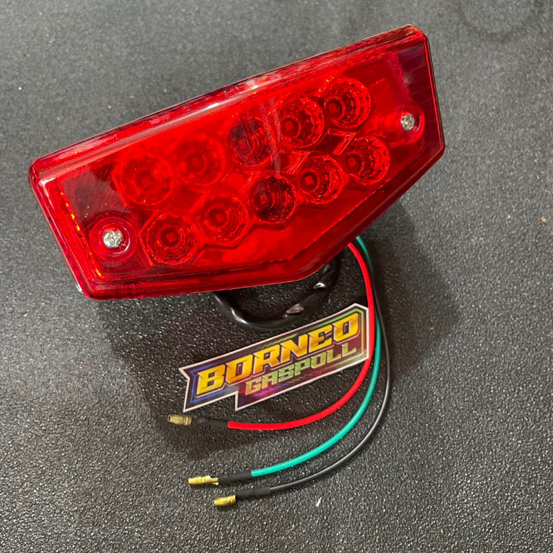 Lampu Rem Belakang LED RX-K Stoplamp RXK Variasi Stop Lamp Rx-King
