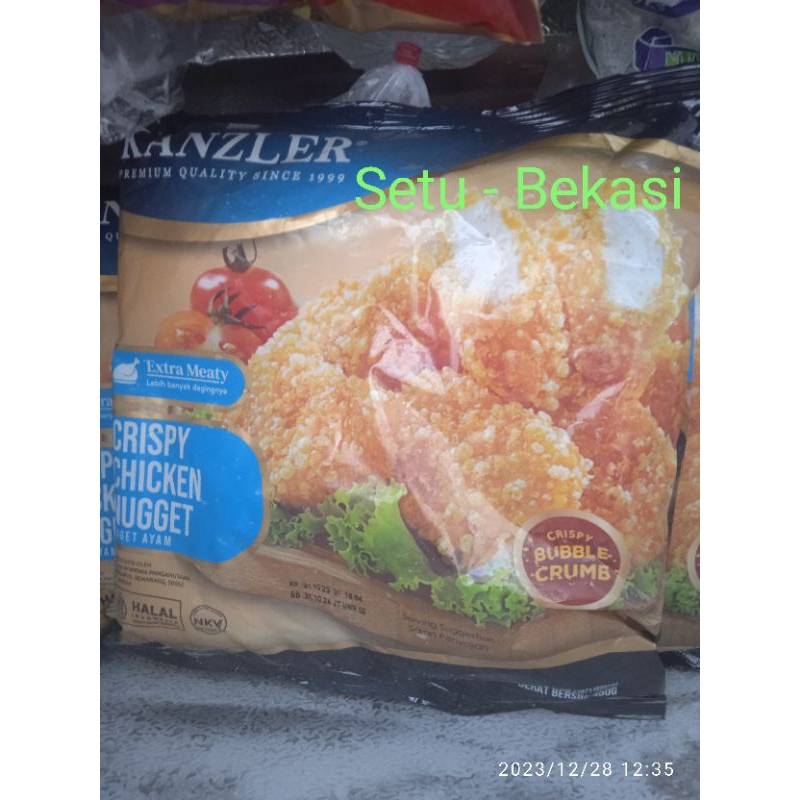 

Kanzler Crispy Chicken Nugget 450gr