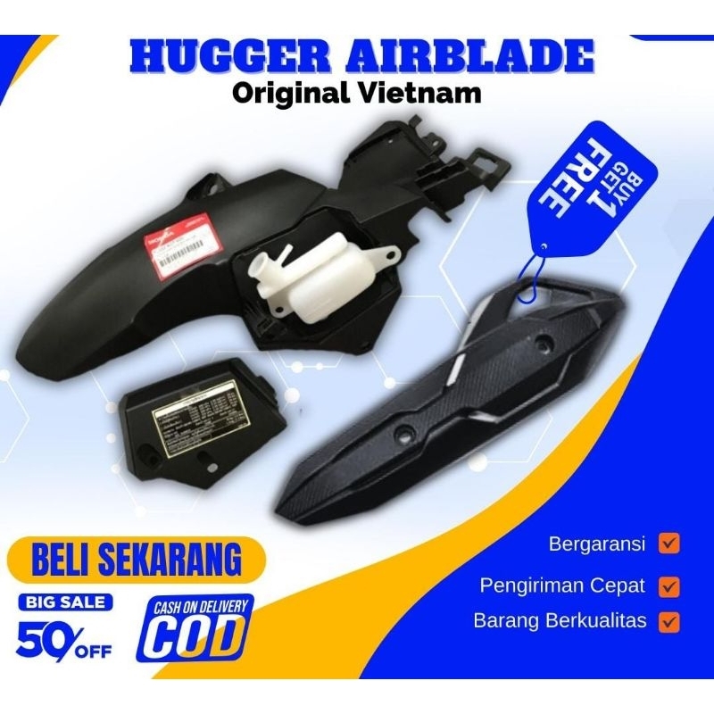 hugger airblade original vietnam+tameng airblade vario 125/vario 150