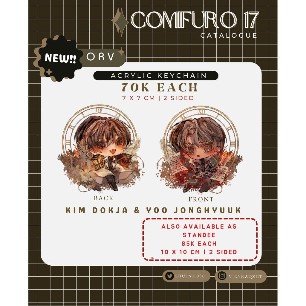 Omniciesnt Reader Viewpoint (ORV) Keychain, Standee