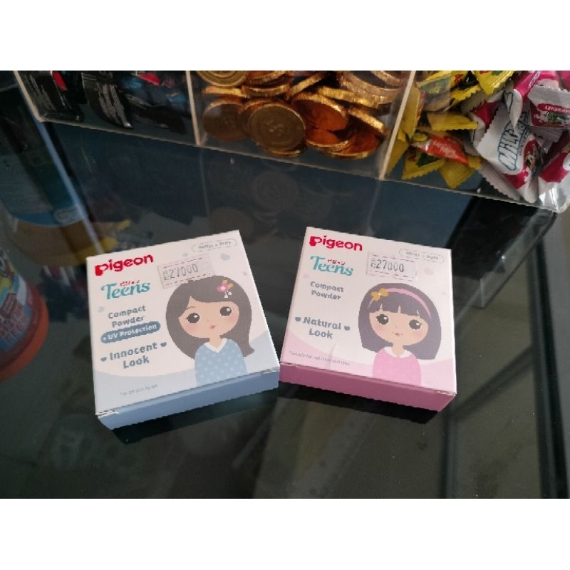 bedak pigeon teens natural