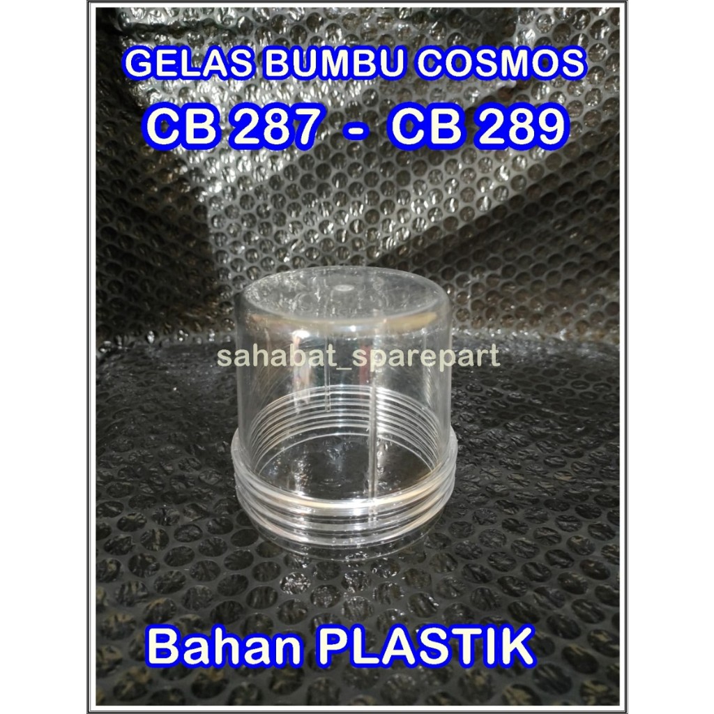 GELAS BUMBU BLENDER BAHAN PLASTIK COSMOS CB 287 CB 289