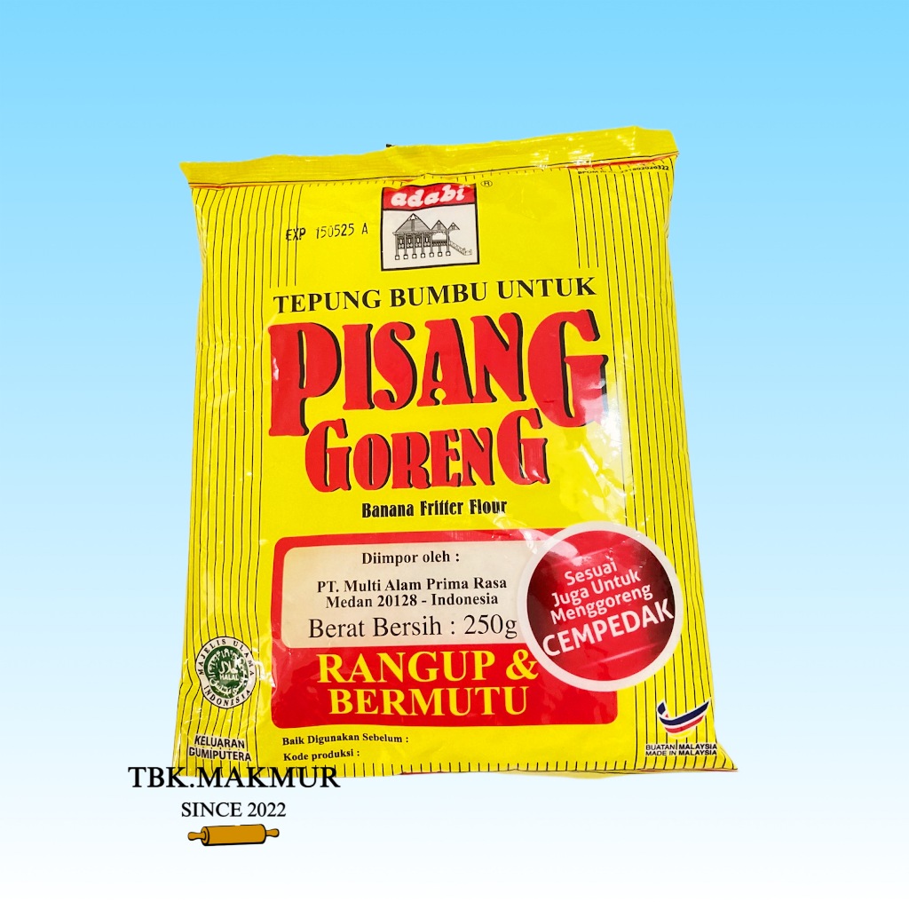 

Adabi Tepung Bumbu Pisang Goreng 250 Gr