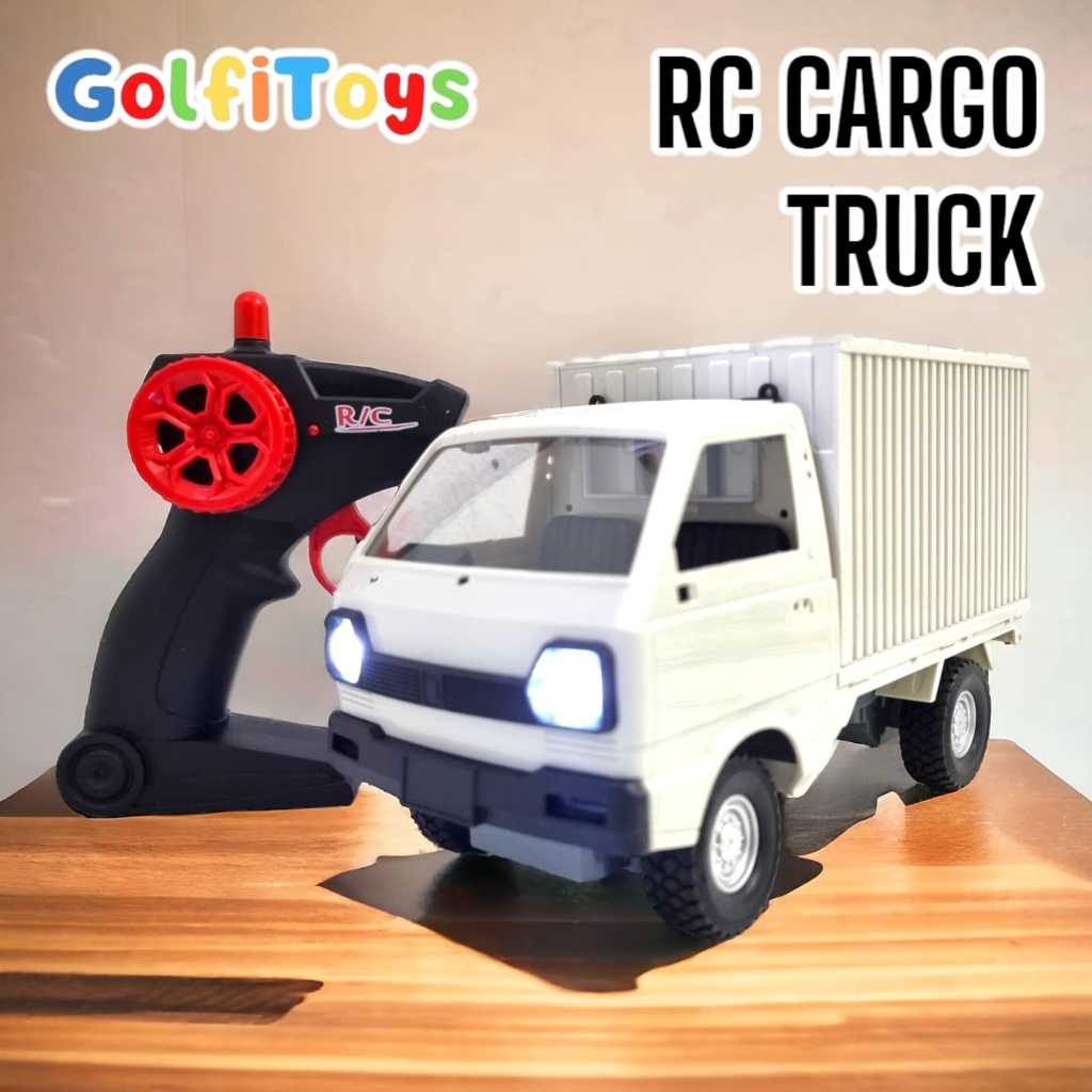 Mobil Remot Truck Pickup Remote Control Cargo Mobil Box RC