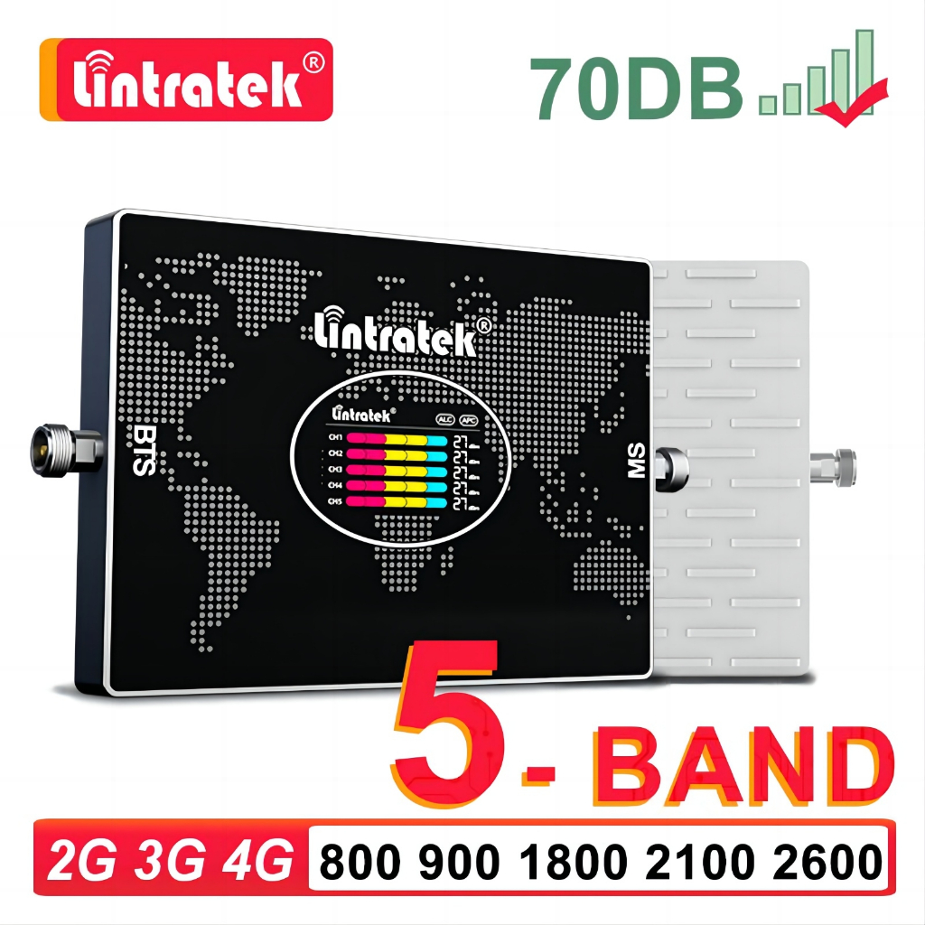 SINYAL MODEM 4G JADI FULL Lima freq 800 850 900 1800 2100 2600Mhz