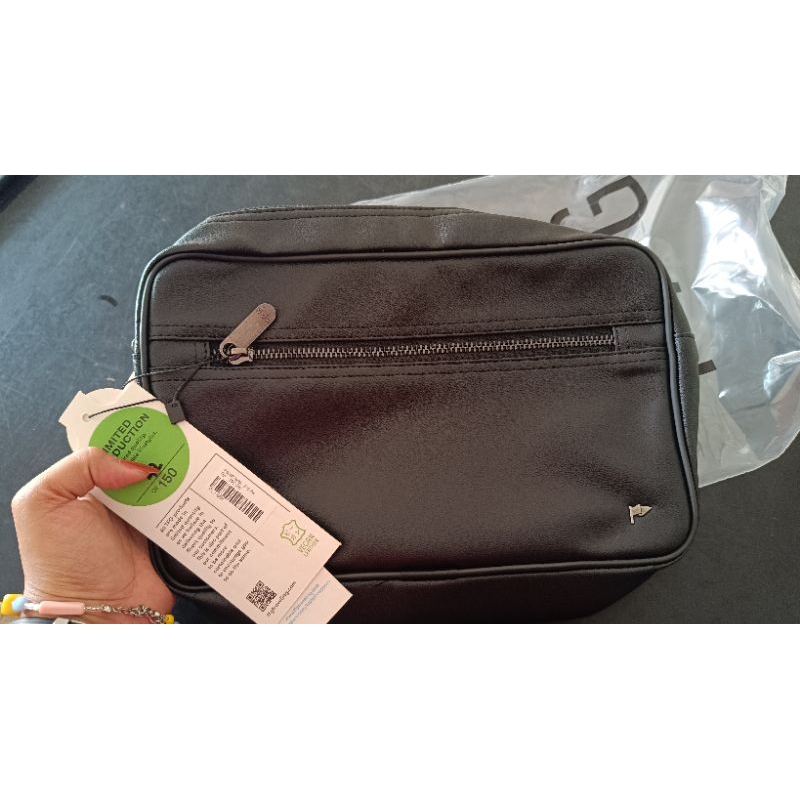 TFG TAS PRIA POUCH CLUTH NOBU 216 BLACK