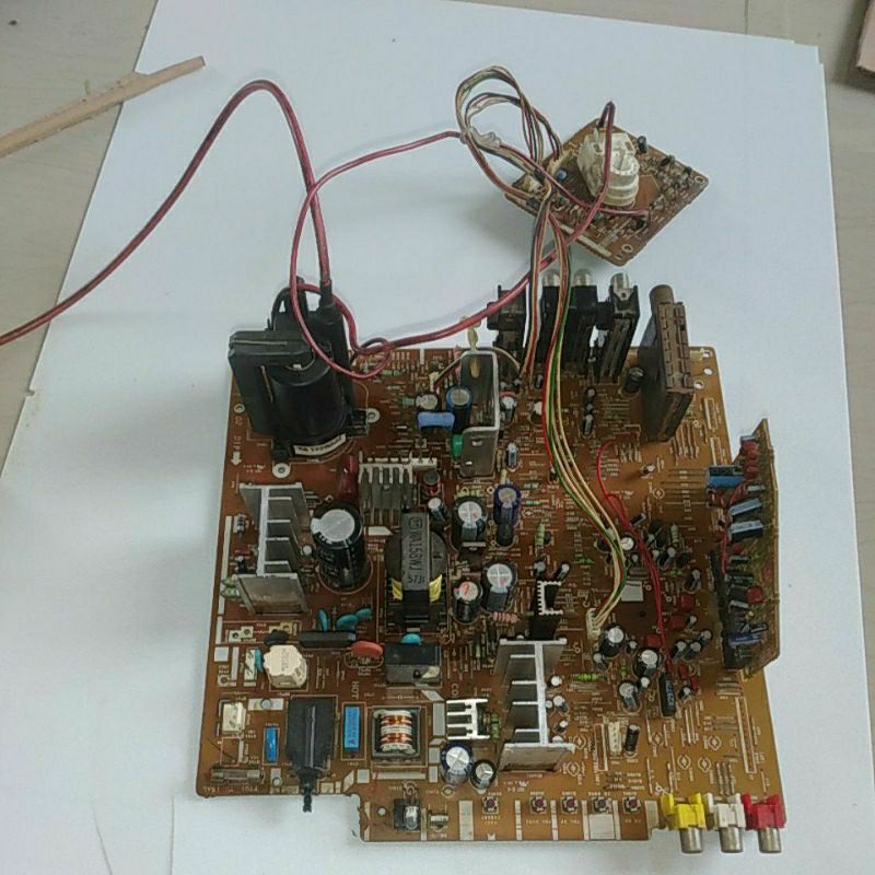 Mesin tv tabung sharp 21in flat stero