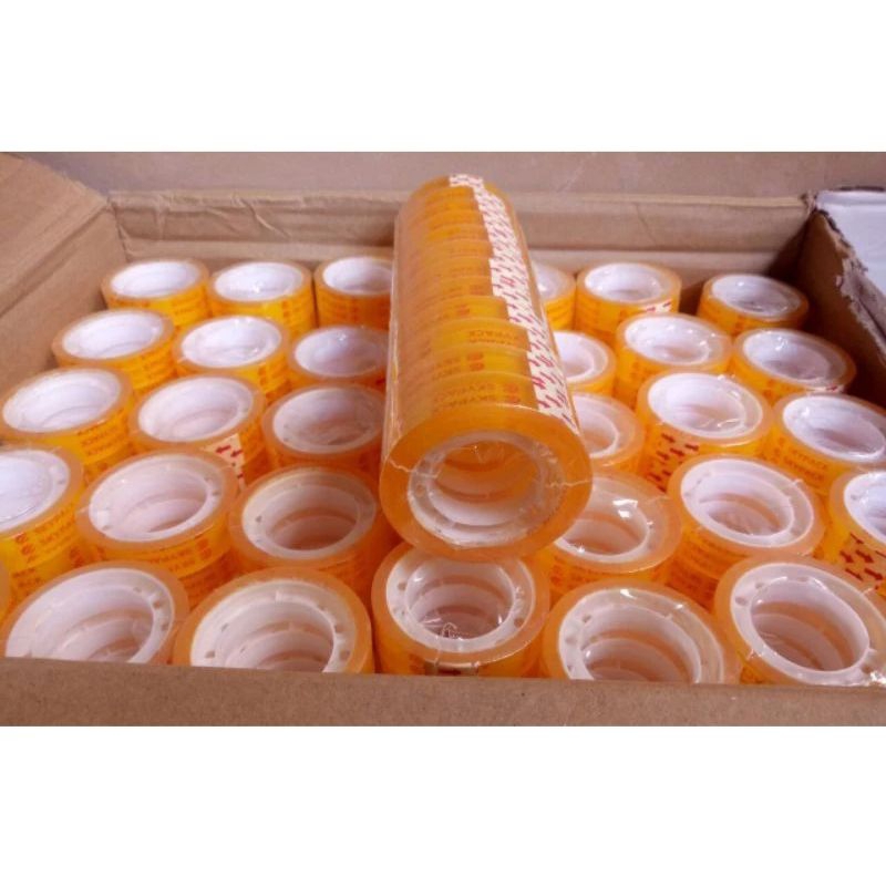 

Isolasi Kado Bening tebal 20 yard