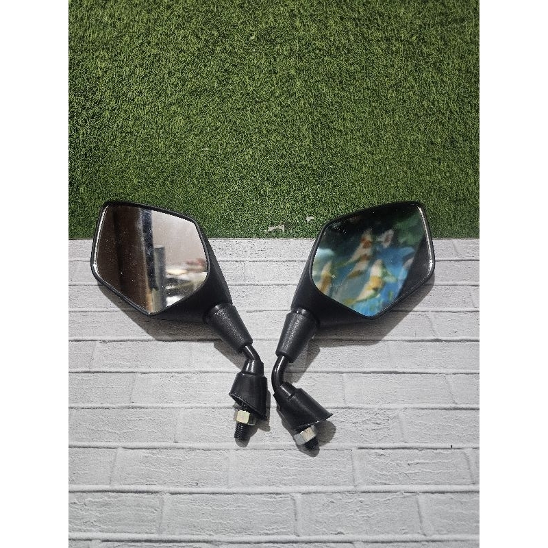 Spion variasi pcx model standar tangkai pendek hitam drat honda harga kiri kanan